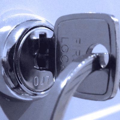 Where is the safety deposit box used?