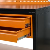 Üçlü, İki Çekmeceli ve Açık Raflı Endüstriyel Takım Tezgahı – Taktez 36