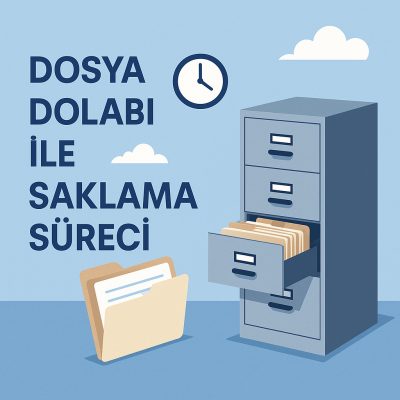 Dosya Dolabı ile Saklama Süreci