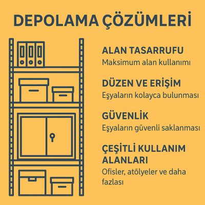 Günlük Düzeni Şıklıkla Buluşturan Depolama Çözümleri