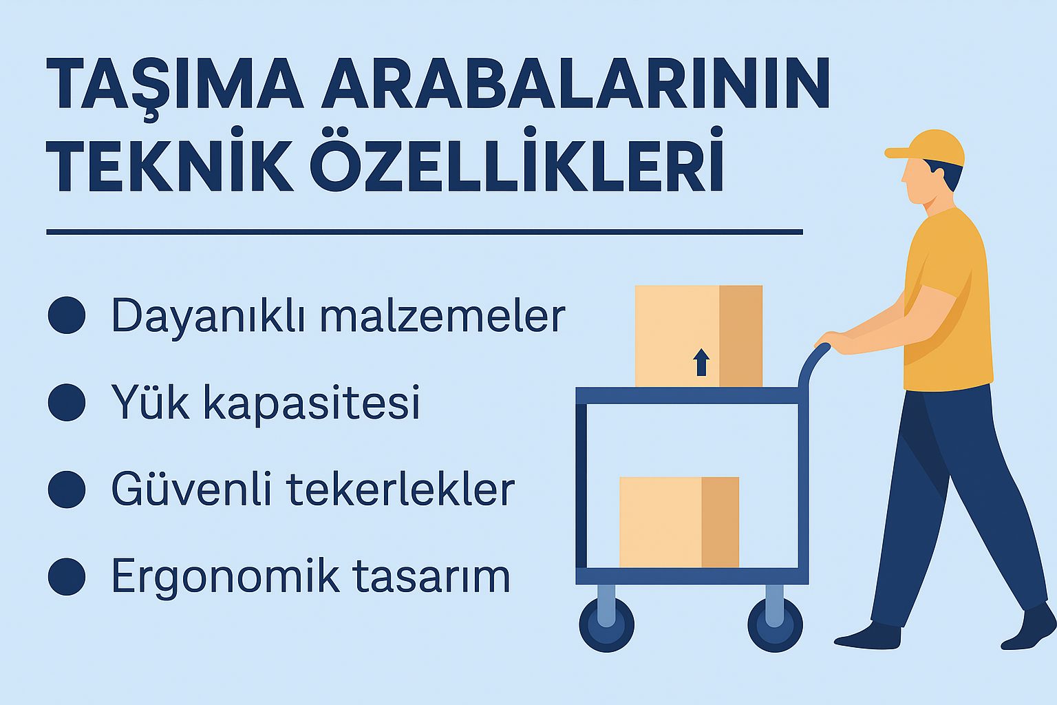 Taşıma Arabaları Teknik Özellikleri Nasıl Olmalıdır?