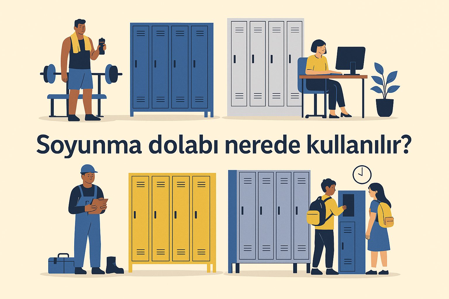 Soyunma Dolabı Nerede Kullanılır?