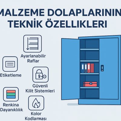 Malzeme Dolaplarının Teknik Özellikleri Nasıl Olmalıdır?