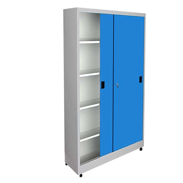 Sliding Door Tool Cabinet Without Tool Brackets – TIC 261-S