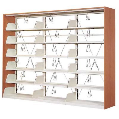 Triple One-Sided Bookshelf – A02OZ734