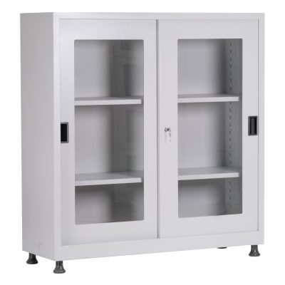 Sürgü Pleksi Kapaklı Dosya Dolabı h:120 cm – Tic 210-SP